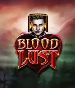 ELK Studios' Blood Lust slot displayed with its enigmatic vampire theme, including high-quality symbols of vampires and mystical elements. Highlighted in this image is the slot's gothic aesthetic, alongside its distinctive features, appealing for those fascinated by dark, supernatural themes.